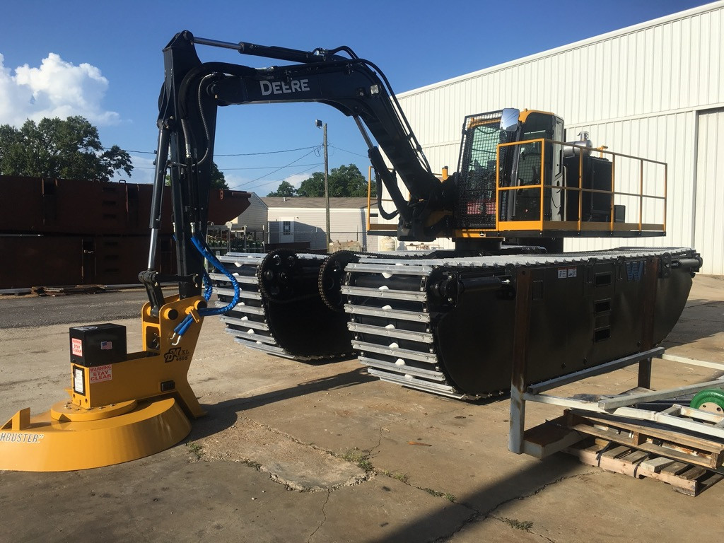 Floating Excavators for Sale Custom Floating Pontoons Wetland Equipment